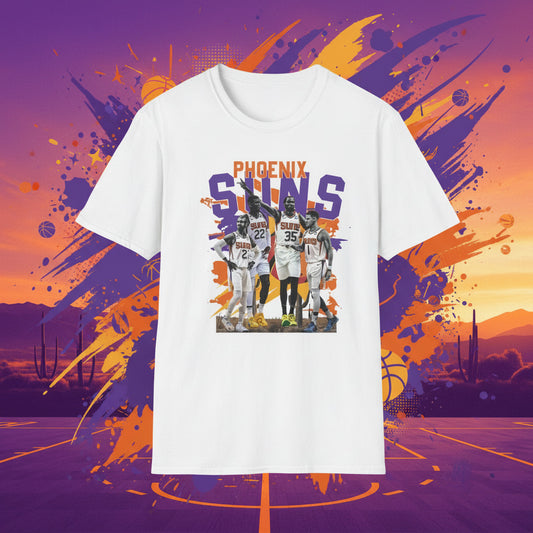 Phoenix Suns White Graphic T-Shirt 