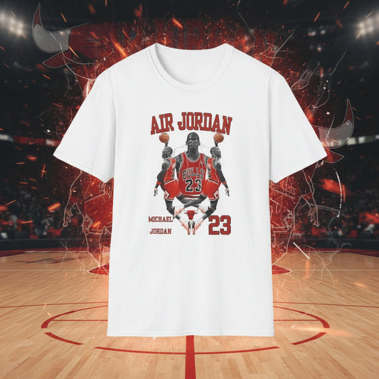 White t-shirt with Air Jordan graphic  